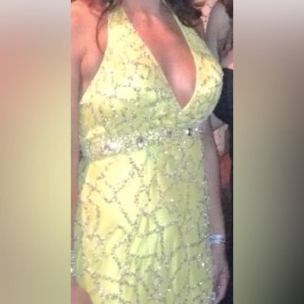 Camille La Vie night dress yellow/green